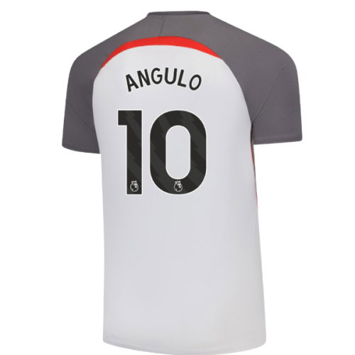 2025-2026 Sunderland Training Jersey (White) (Angulo 10)