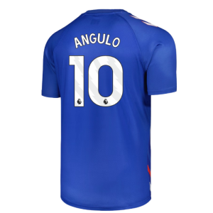 2025-2026 Sunderland Away Pre-Match Jersey (Blue) - Kids (Angulo 10)