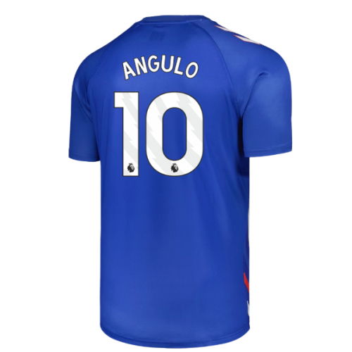 2025-2026 Sunderland Away Pre-Match Jersey (Blue) - Kids (Angulo 10)