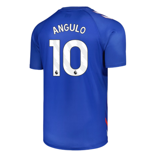 2025-2026 Sunderland Away Pre-Match Jersey (Blue) - Kids (Angulo 10)