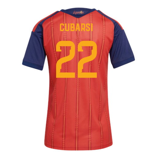 2026-2027 Spain Home Shirt (Womens) (Cubarsi 22) 2026-2027 Spain Home Shirt (Womens) (Cubarsi 22)