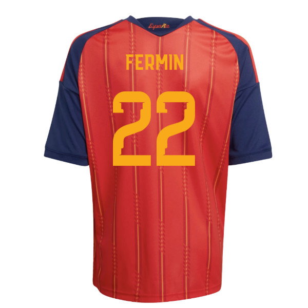 2026-2027 Spain Home Shirt (Kids) (Fermin 22)