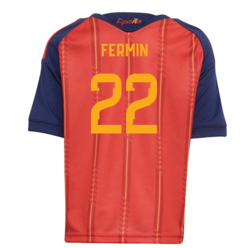 2026-2027 Spain Home Little Kids Mini Kit (Fermin 22)