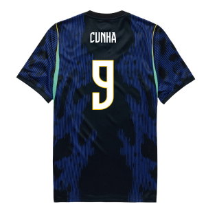 2026-2027 Brazil Away Shirt (Kids) (Cunha 9)