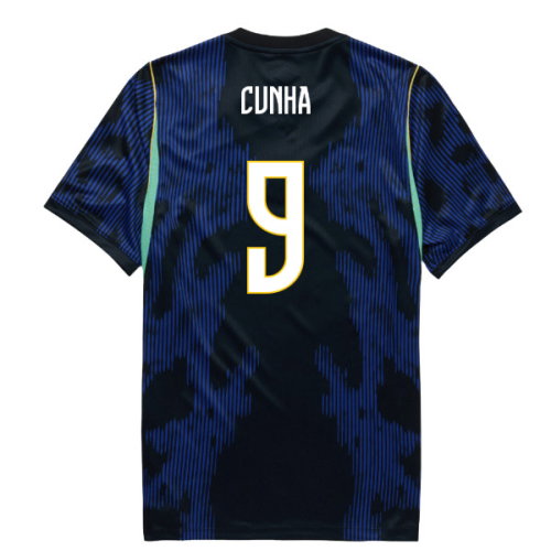 2026-2027 Brazil Away Shirt (Kids) (Cunha 9)