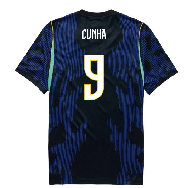 2026-2027 Brazil Away Shirt (Kids) (Cunha 9)