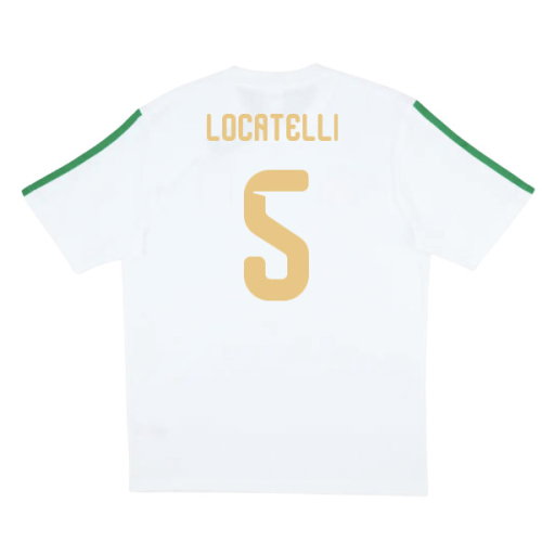 2026-2027 Italy DNA Tee (White) (Locatelli 5)