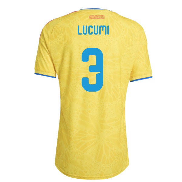 2026-2027 Colombia Authentic Home Shirt (Lucumi 3)