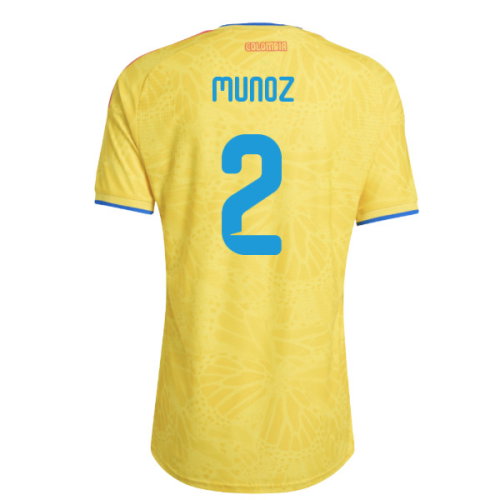 2026-2027 Colombia Authentic Home Shirt (Munoz 2)