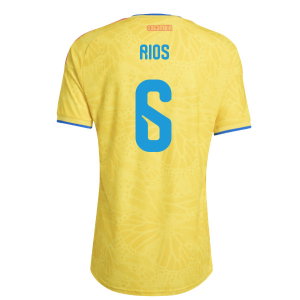 2026-2027 Colombia Authentic Home Shirt (Rios 6)
