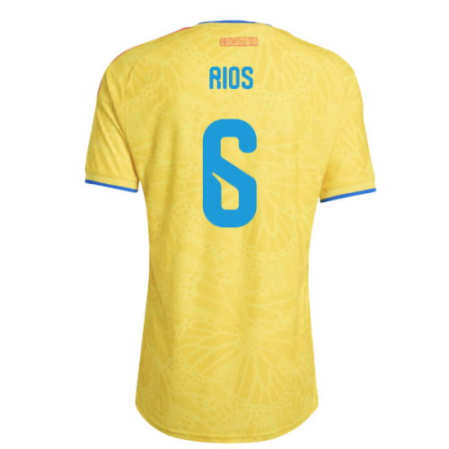 2026-2027 Colombia Authentic Home Shirt (Rios 6)