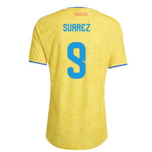 2026-2027 Colombia Authentic Home Shirt (Suarez 9)