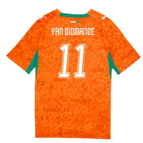 2026-2027 Ivory Coast Home Shirt (Kids) (Yan Diomande 11)