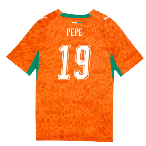 2026-2027 Ivory Coast Home Shirt (Kids) (Pepe 19)