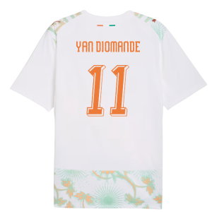 2026-2027 Ivory Coast Away Shirt (Yan Diomande 11)