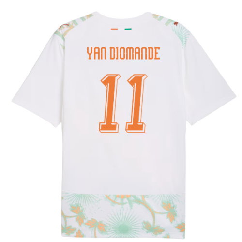 2026-2027 Ivory Coast Away Shirt (Yan Diomande 11)
