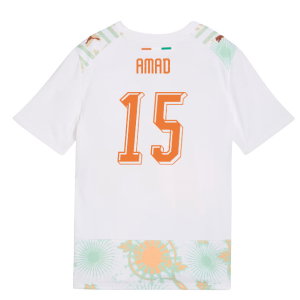 2026-2027 Ivory Coast Away Shirt (Kids) (Amad 15)