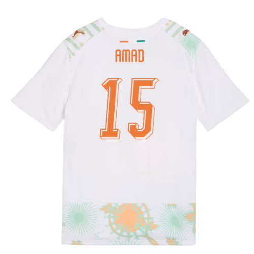 2026-2027 Ivory Coast Away Shirt (Kids) (Amad 15)