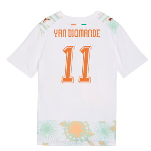 2026-2027 Ivory Coast Away Shirt (Kids) (Yan Diomande 11)