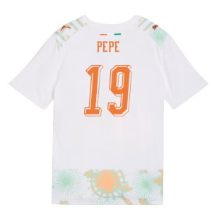 2026-2027 Ivory Coast Away Shirt (Kids) (Pepe 19)