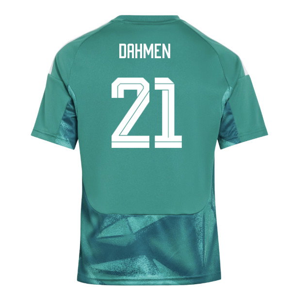 2026-2027 Germany Home Goalkeeper Shirt (Active Green) - Kids (Dahmen 21)
