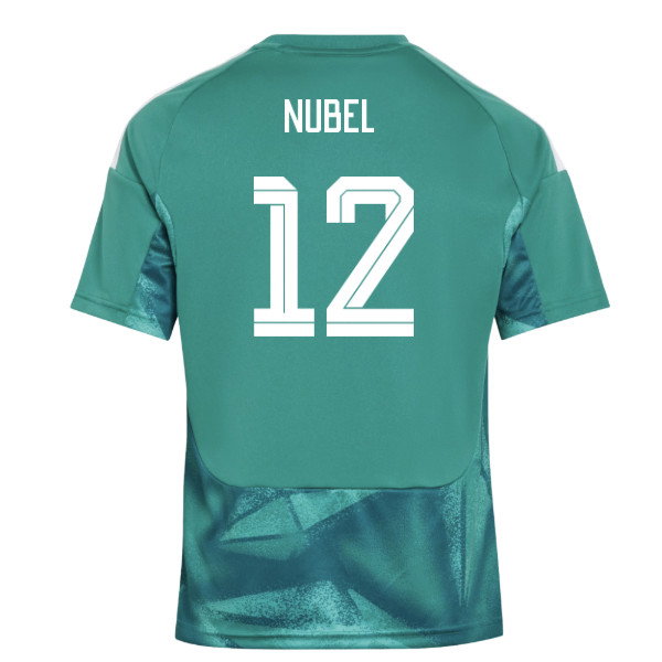 2026-2027 Germany Home Goalkeeper Shirt (Active Green) - Kids (Nubel 12)