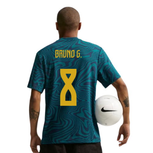 2026-2027 Brazil Primary Dri-Fit Shirt (Geode Teal) (Bruno G. 8)