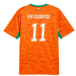 2026-2027 Ivory Coast Home Shirt (Yan Diomande 11)