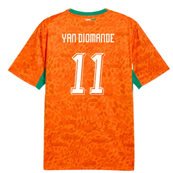 2026-2027 Ivory Coast Home Shirt (Yan Diomande 11)