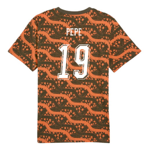 2026-2027 Ivory Coast FtblCulture Tee AOP (Black) (Pepe 19)