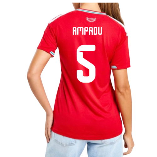 2026-2027 Wales Home Shirt (Womens) (Ampadu 5) 2026-2027 Wales Home Shirt (Womens) (Ampadu 5)