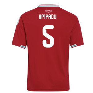 2026-2027 Wales Home Shirt (Kids) (Ampadu 5)