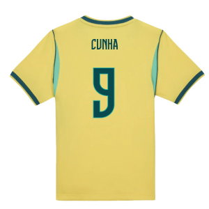 2026-2027 Brazil Home Little Boys Mini Kit (Cunha 9)