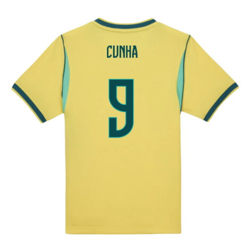 2026-2027 Brazil Home Little Boys Mini Kit (Cunha 9)