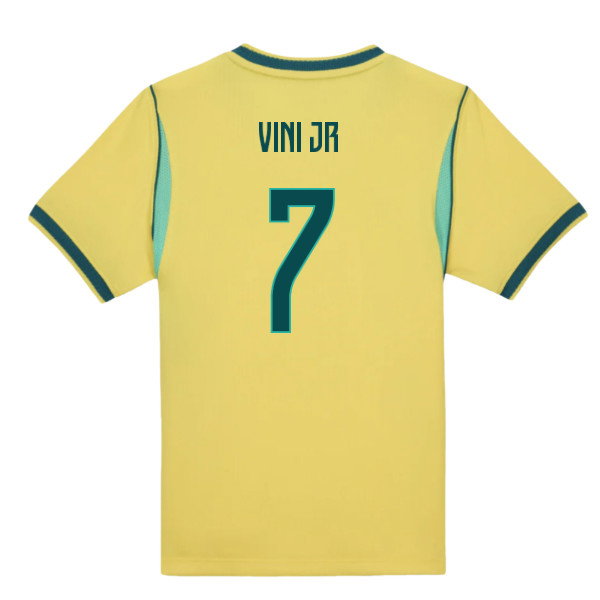 2026-2027 Brazil Home Little Boys Mini Kit (Vini JR 7)
