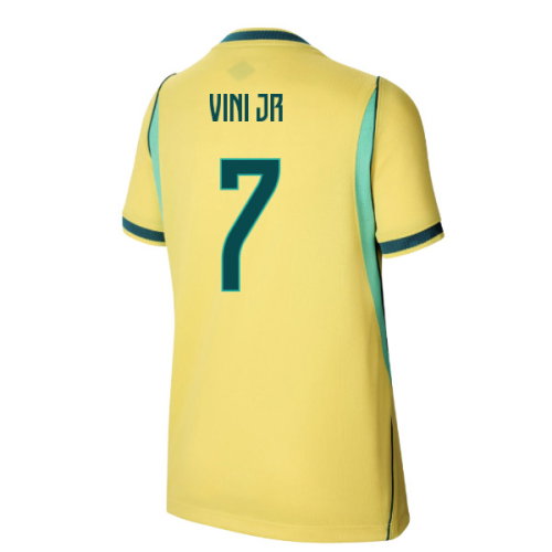 2026-2027 Brazil Home Shirt (Kids) (Vini JR 7)