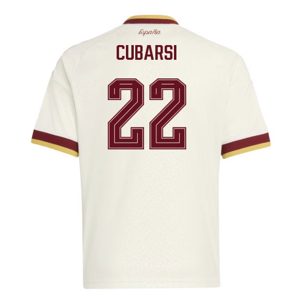 2026-2027 Spain Away Shirt (Kids) (Cubarsi 22)