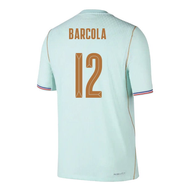 2026-2027 France Away Match Authentic Aero-Fit Shirt (Barcola 12)