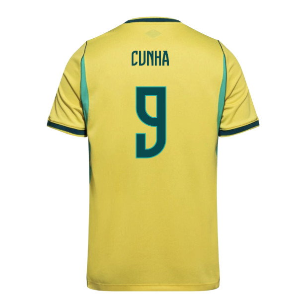 2026-2027 Brazil Home Shirt (Cunha 9)