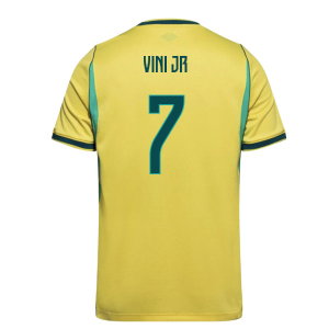 2026-2027 Brazil Home Shirt (Vini JR 7)