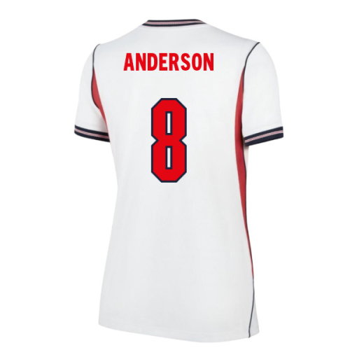 2026-2027 England Home Shirt (Womens) (Anderson 8)