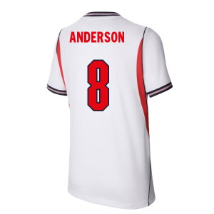 2026-2027 England Home Shirt (Kids) (Anderson 8)