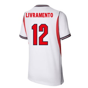 2026-2027 England Home Shirt (Kids) (Livramento 12)