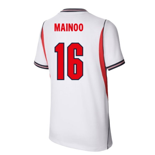2026-2027 England Home Shirt (Kids) (Mainoo 16)
