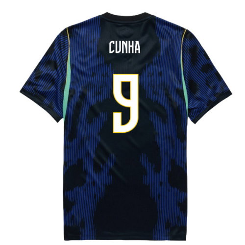 2026-2027 Brazil Away Shirt (Womens) (Cunha 9)