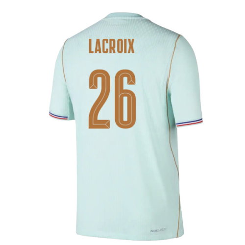 2026-2027 France Away Match Authentic Aero-Fit Shirt (Lacroix 26)