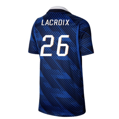 2026-2027 France Home Shirt (Kids) (Lacroix 26)