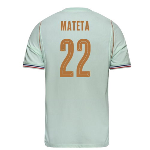 2026-2027 France Away Shirt (Kids) (Mateta 22) 2026-2027 France Away Shirt (Kids) (Mateta 22)