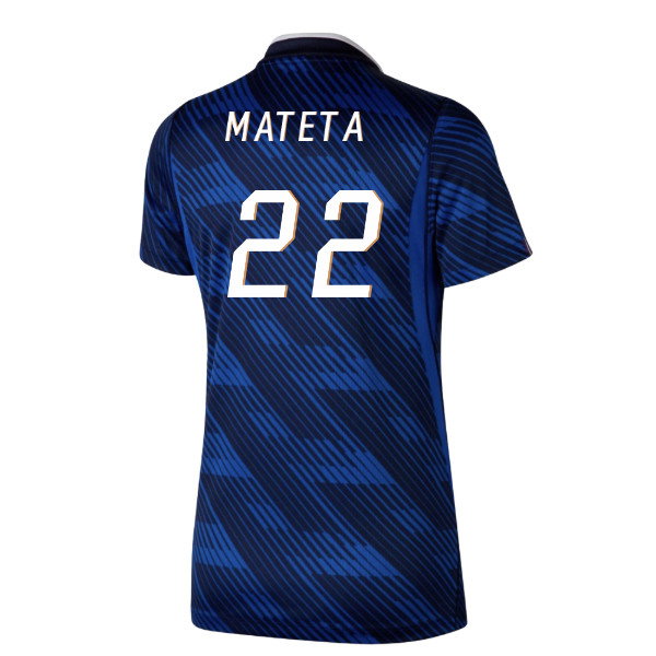 2026-2027 France Home Shirt (Womens) (Mateta 22)