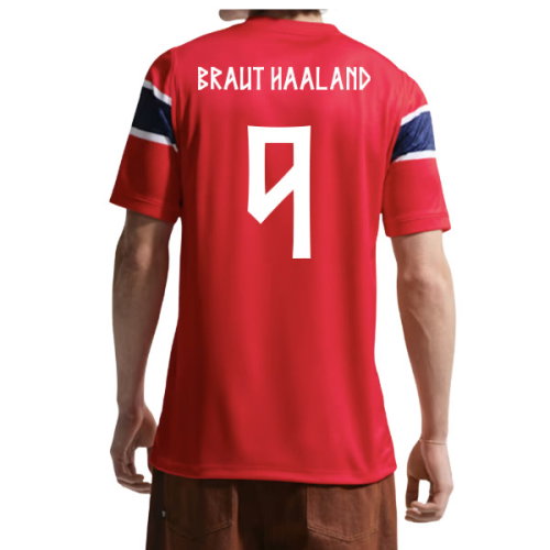 2026-2027 Norway Home Shirt (Braut Haaland 9)